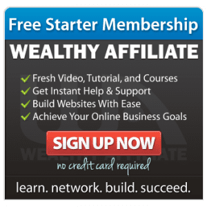 Wealthy Affiliate starter membership