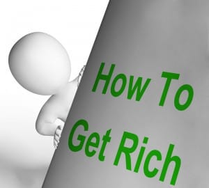how to get rich online