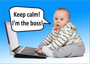 How To Beat Your Boss - keep calm! I am the boss