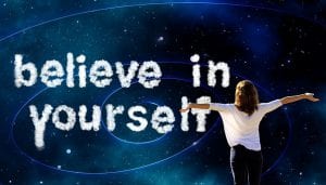 Motivational - believe in yourself to be successful