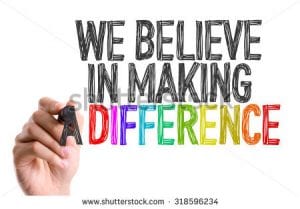 we believe in making a difference when building a business