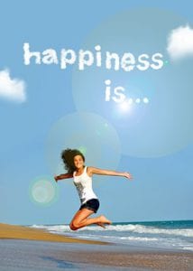 happiness is having success
