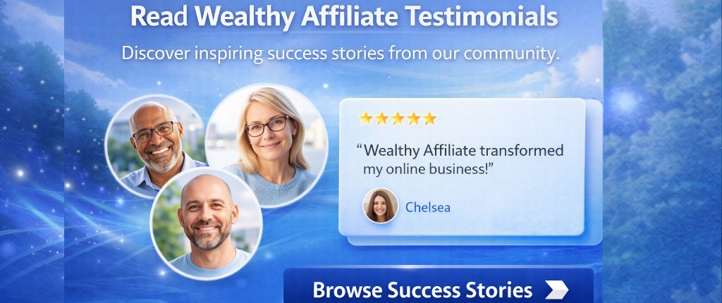 Wealthy Affiliate success stories showcase