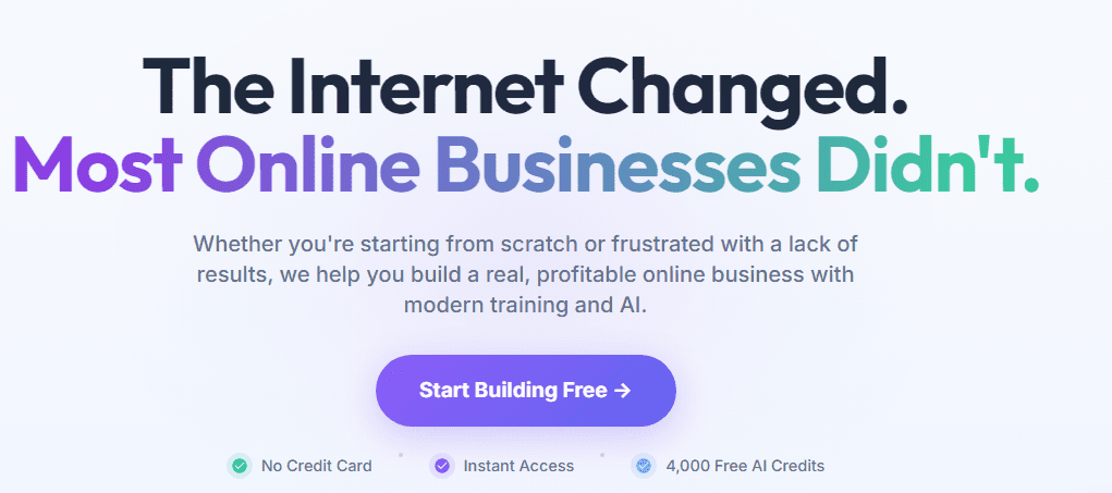 building an online business