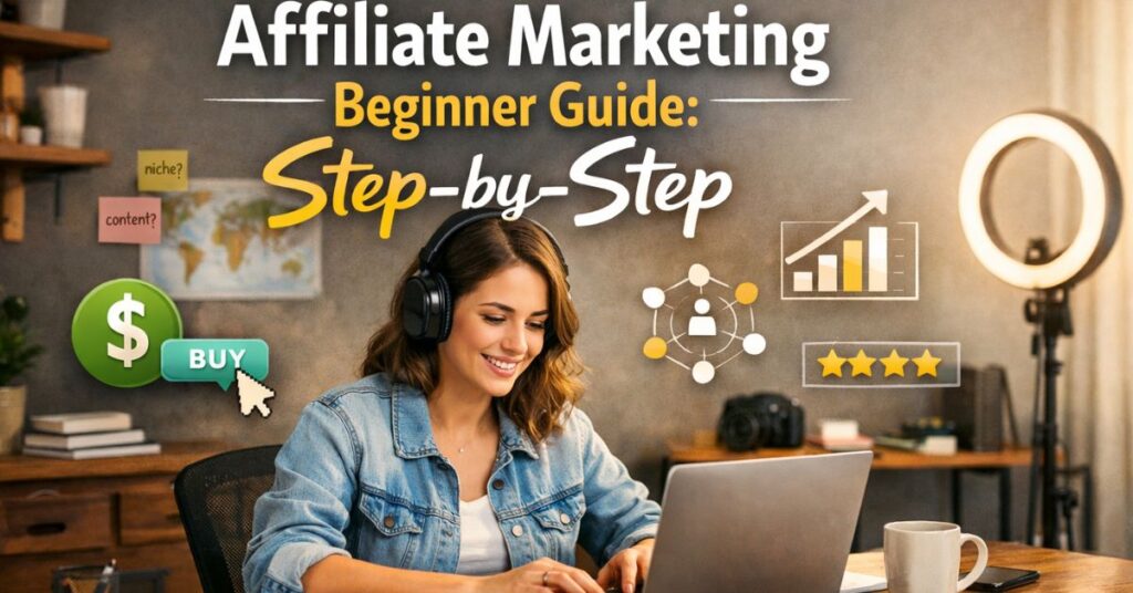 affiliate marketing beginner guide step by step