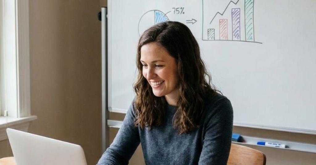 stay at home mom working online