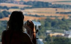 a glance over beautiful land