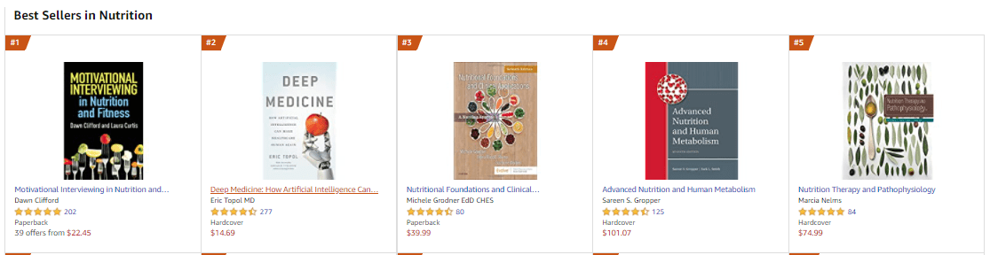 How To Start A Book Blog - choose best sellers in. nutrition books
