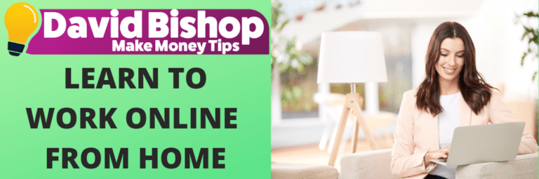 Working online from Home