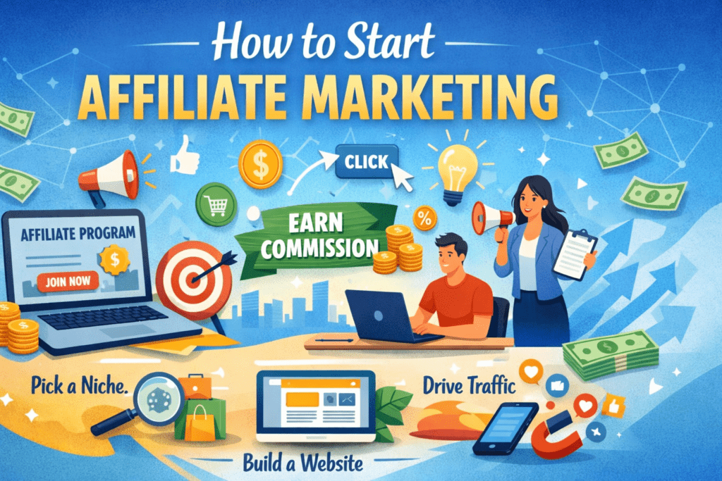 Getting started with affiliate marketing