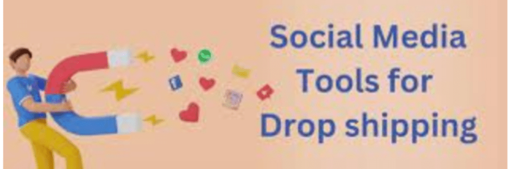 how to open a dropshipping business using social media for traffic
