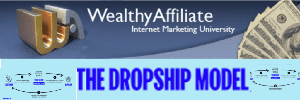 how to open a dropshipping business using Wealthy Affiliate

