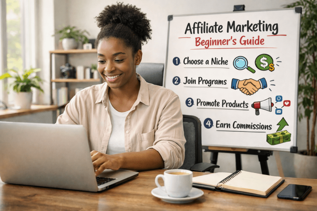 Focused on affiliate marketing success