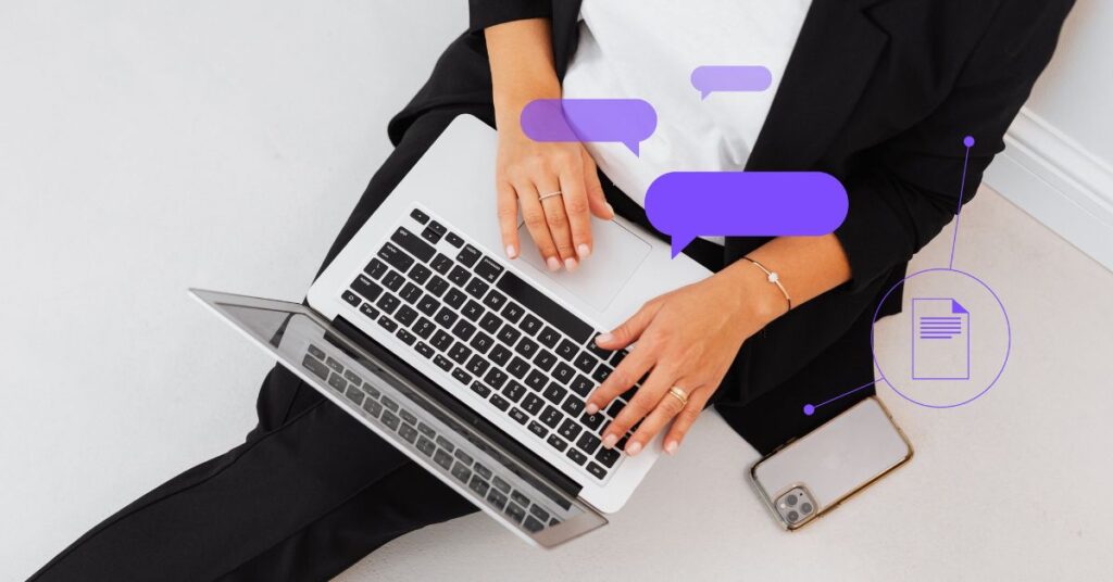 looking to make money with affiliate marketing on his laptop