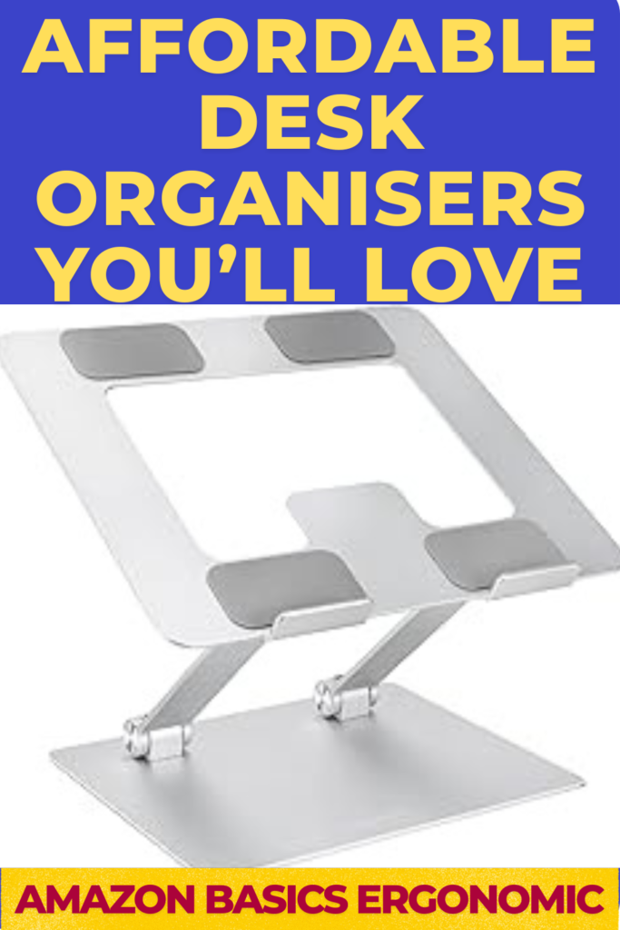 Amazon Basics Ergonomic lap top stand
