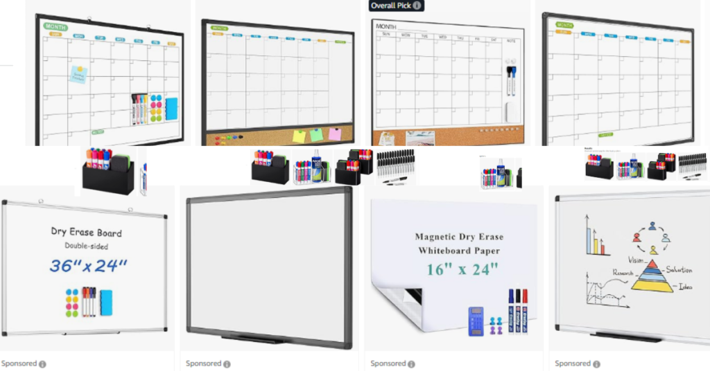 whiteboard office accessories
