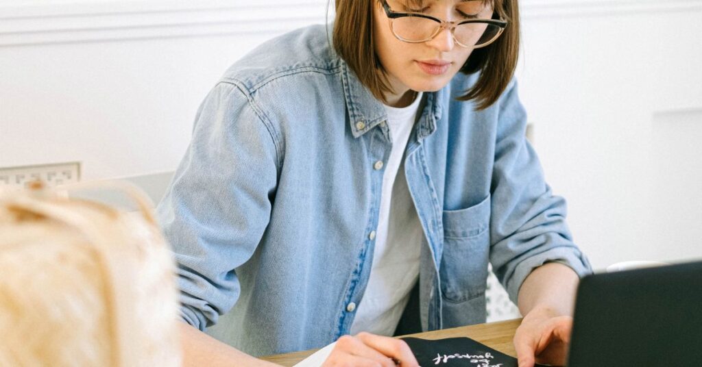 working on your business by taking action