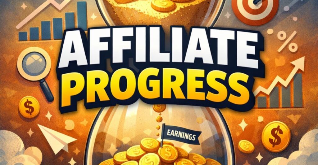 affiliate progress is what affiliate marketers should focus on
