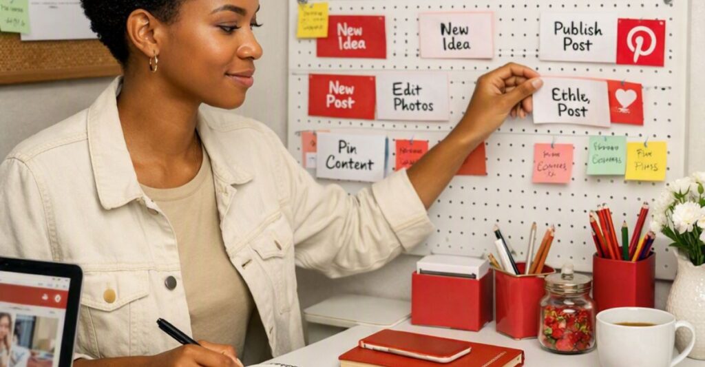 Organising affiliate marketing tasks for consistent business growth.
