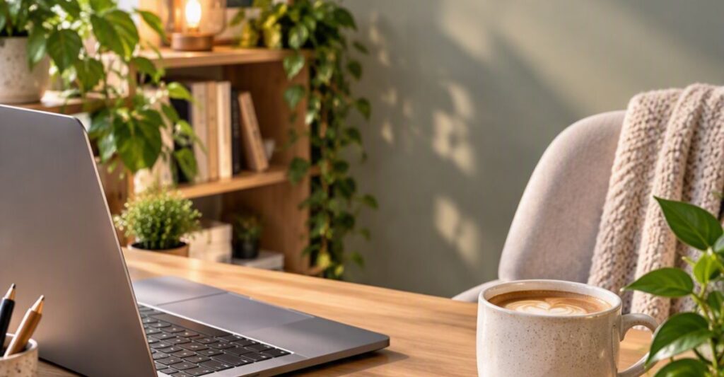 affiliate marketer home office