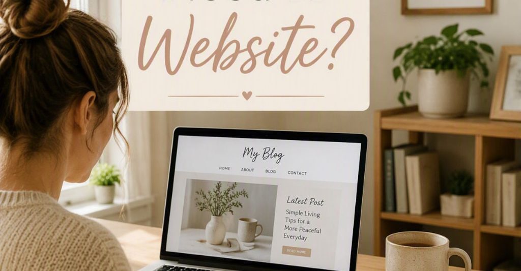 using AI tools to build my website